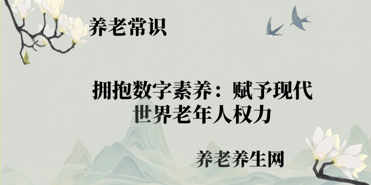 拥抱数字素养：赋予现代世界老年人权力