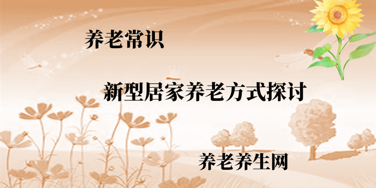 新型居家养老方式探讨