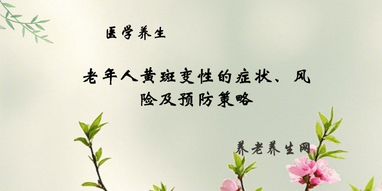 老年人黄斑变性的症状、风险及预防策略