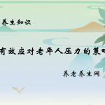 有效应对老年人压力的策略