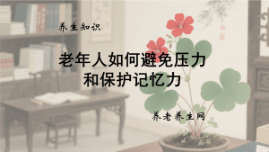 老年人如何避免压力和保护记忆力