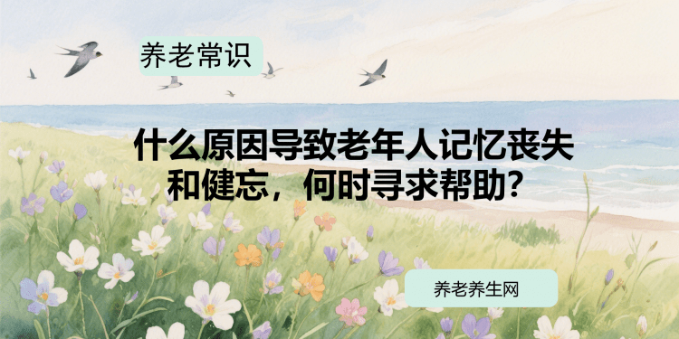 什么原因导致老年人记忆丧失和健忘，何时寻求帮助？