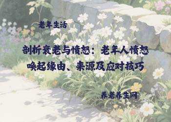 剖析衰老与愤怒：老年人愤怒唤起缘由、来源及应对技巧