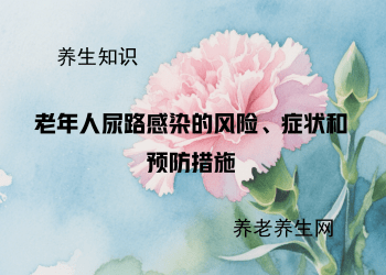 老年人尿路感染的风险、症状和预防措施