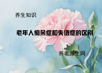 老年人痴呆症和失语症的区别