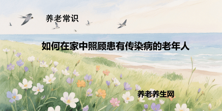 如何在家中照顾患有传染病的老年人