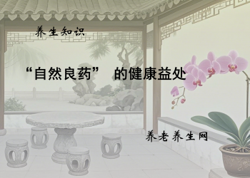 “自然良药” 的健康益处