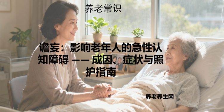 谵妄：影响老年人的急性认知障碍 —— 成因、症状与照护指南